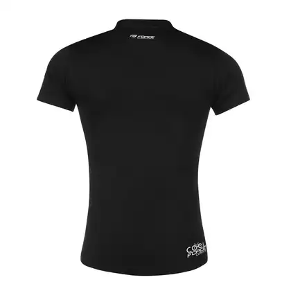 FORCE športové tričko s krátkym rukávom COOL black 90777