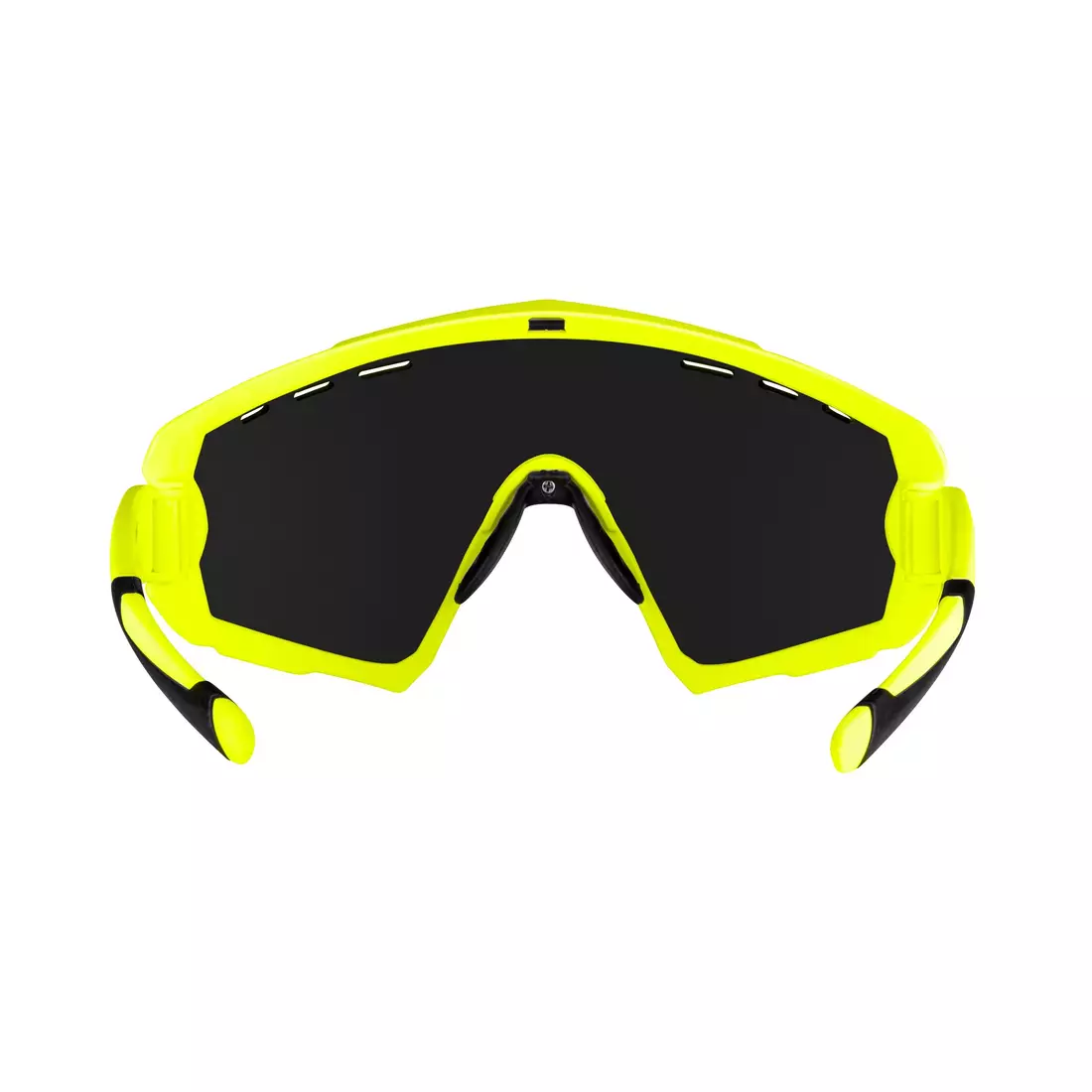 FORCE okuliare na cyklistiku / šport OMBRO laser lens fluo mat 91141