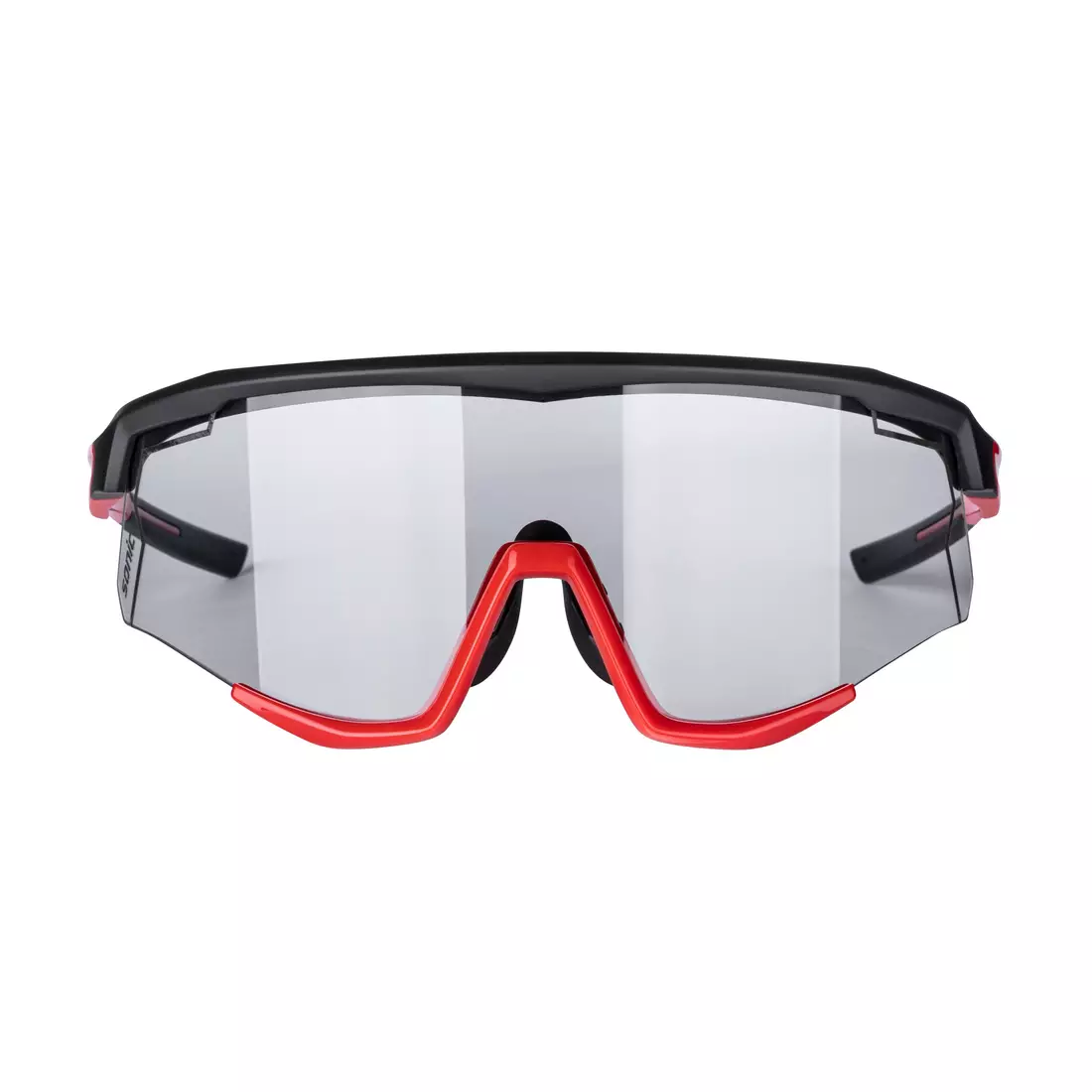 FORCE okuliare na cyklistiku / šport SONIC, Fotochromické, čierne a červené, 910957