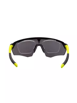 FORCE slnečné okuliare ENIGMA fluo black mat 91163