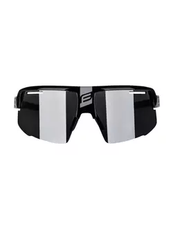 FORCE slnečné okuliare IGNITE, čierna / šedá, čierne sklá 910946