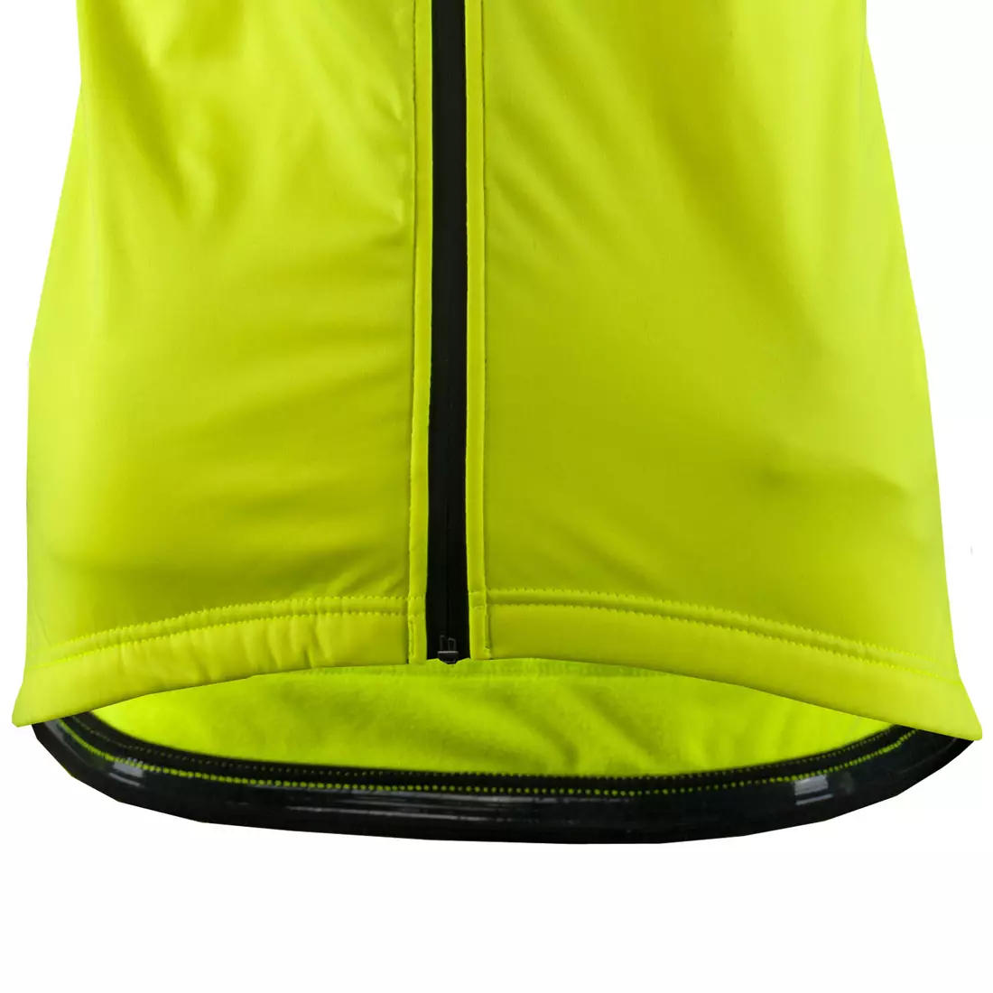 KAYMAQ JWS-003 pánska zimná cyklistická bunda softshell fluo žlto