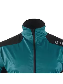 KAYMAQ JWS-003 pánska zimná cyklistická bunda softshell modro