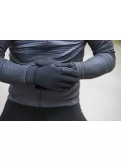 ROGELLI Zimné cyklistické rukavice NEOFLEX čierne ROG351051