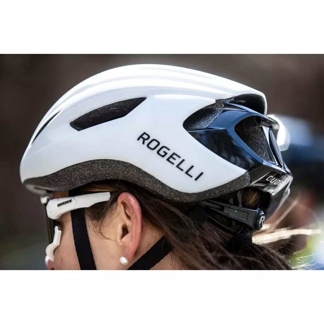 ROGELLI cyklistická prilba CUORA biely ROG351060
