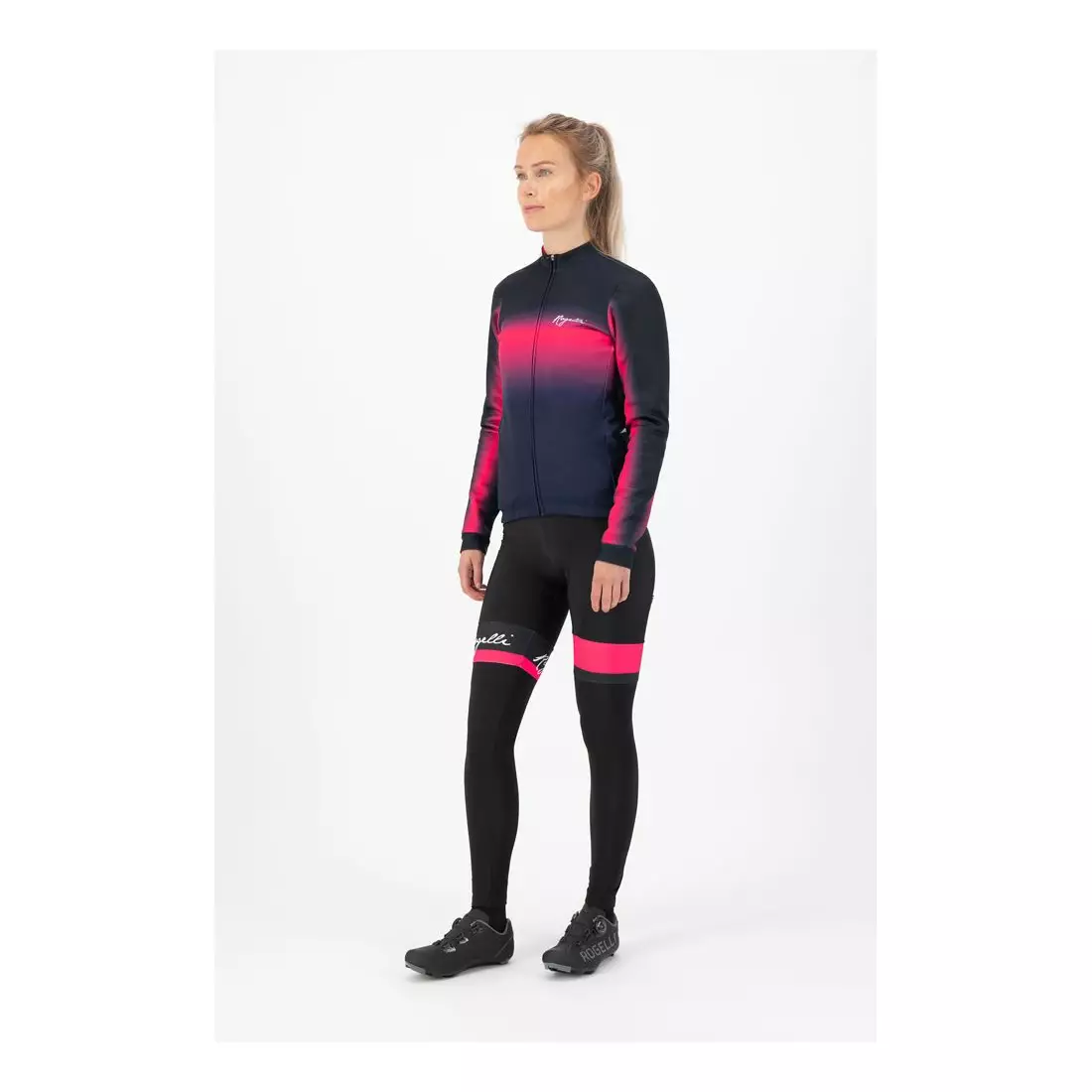 ROGELLI dámska zimná cyklistická bunda DREAM pink/navy blue ROG351093