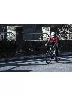 ROGELLI dámska zimná cyklistická bunda ESSENTIAL Bordeaux/Coral ROG351098