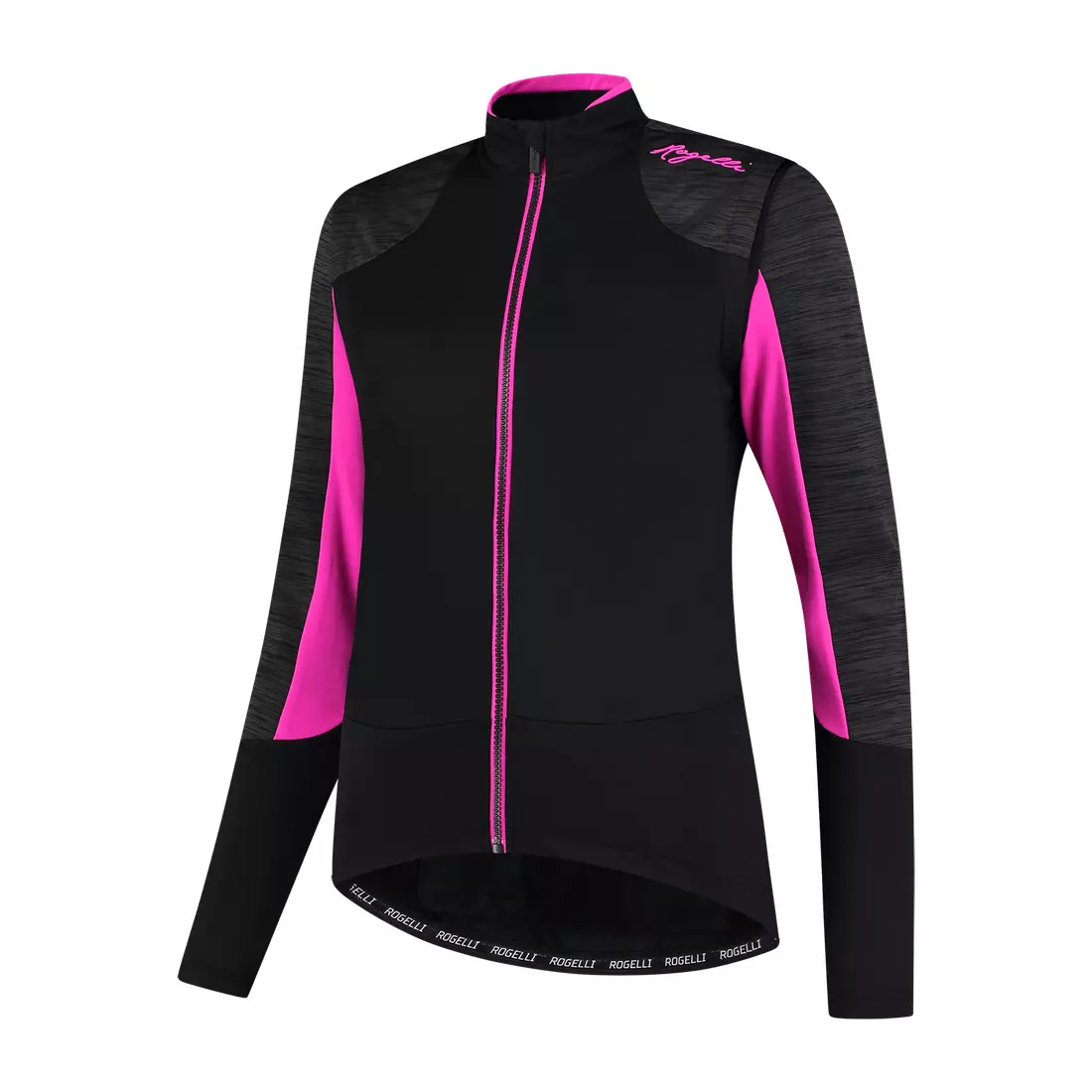 ROGELLI dámska zimná cyklistická bunda GLORY black/pink ROG351078