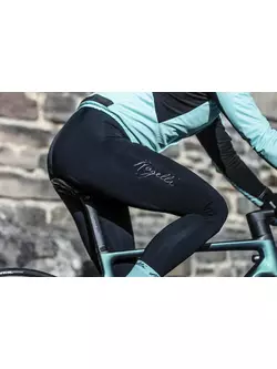 ROGELLI dámske cyklistické nohavice s trakmi ESSENTIAL black ROG351077