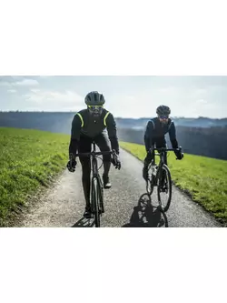 Rogelli Ľahká pánska cyklistická bunda, softshell INFINITE, zelená, ROG351048