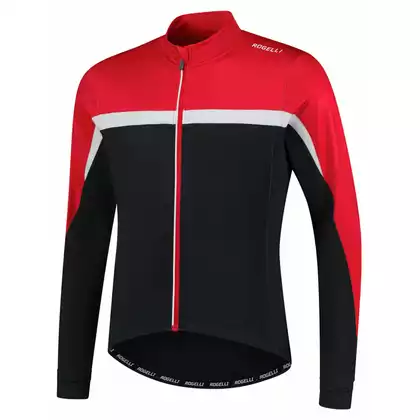 Rogelli Zateplená cyklistická bunda COURSE, Červená, ROG351005