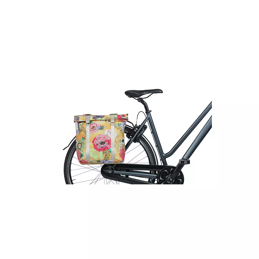 BASIL Taška na bicykel - dvojitá BLOOM FIELD TORBA DOUBLE BAG, 28-35L, honey yellow 18155