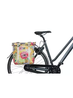 BASIL Taška na bicykel - dvojitá BLOOM FIELD TORBA DOUBLE BAG, 28-35L, honey yellow 18155