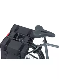 BASIL dvojitá taška na bicykel TOUR XL DOUBLE BAG, 35L, black, 18196
