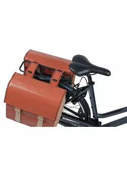 BASIL dvojitá taška na bicykel URBAN LOAD TORBA DOUBLE BAG, terra/rose 18227