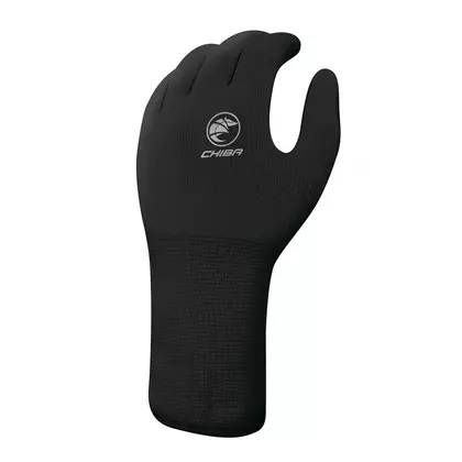 CHIBA Cyklistické rukavice WATERSHIELD čierna 3150720C-3