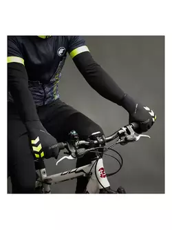 CHIBA zimné cyklistické rukavice RAIN PRO black-fluo 3120120C-3