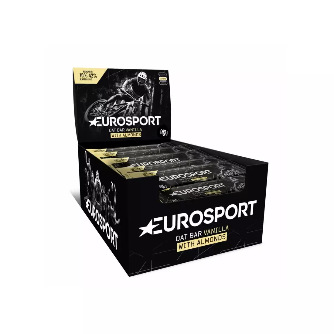 EUROSPORT tyčinka z vanilkových ovsených vločiek 20 x 45g E-0086