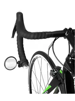 FORCE Rotačné zrkadlo na bicykel, čierna 462975