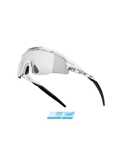 FORCE cyklistické / športové okuliare EVEREST fotochromatické, čierna a biela, 910915
