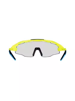 FORCE cyklistické / športové okuliare EVEREST fotochromatické, fluo, 910902