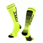 FORCE kompresné ponožky COMPRESS fluo 9011901