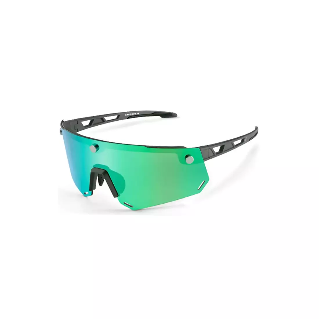 Rockbros SP213GY Polarizované cyklistické / športové okuliare, čierne 
