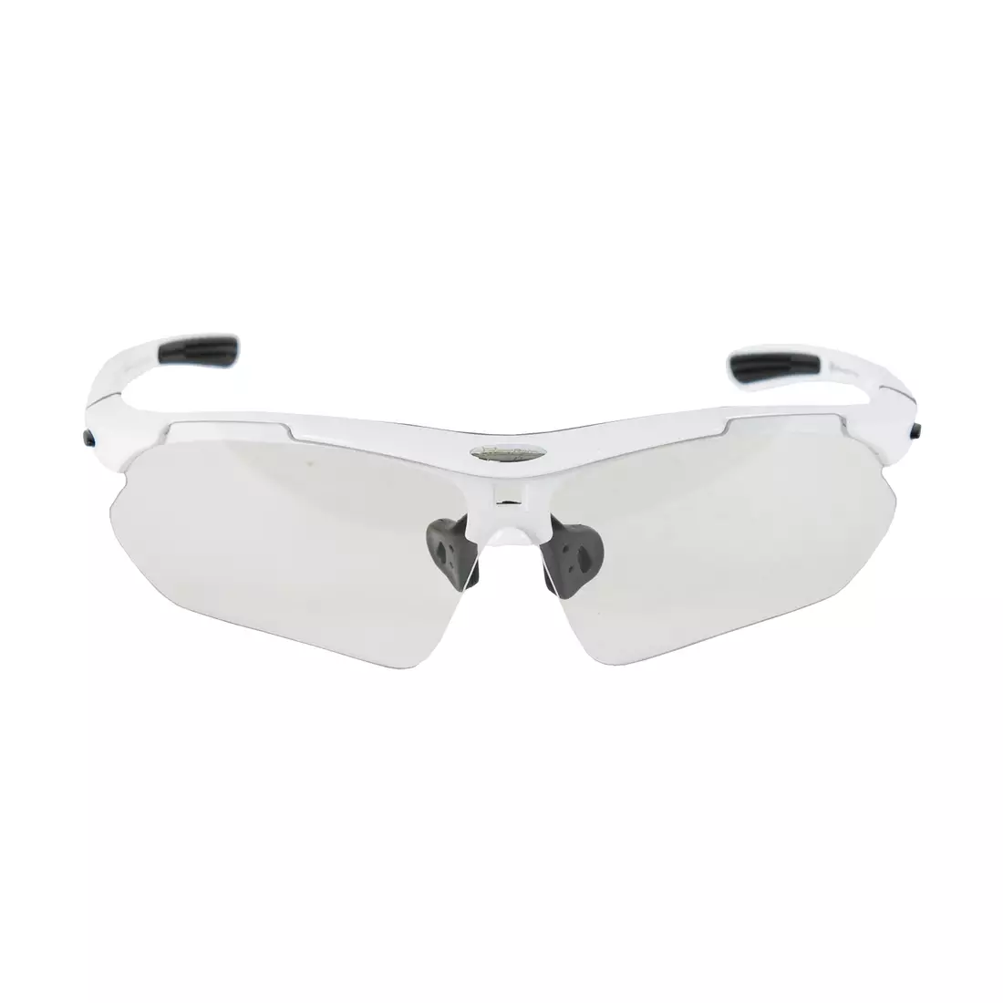Rockbros športové okuliare s fotochromatickou + korekčnou vložkou biele 10142