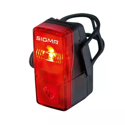 Sigma zadná lampa na bicykel CUBIC FLASH čierna 15915