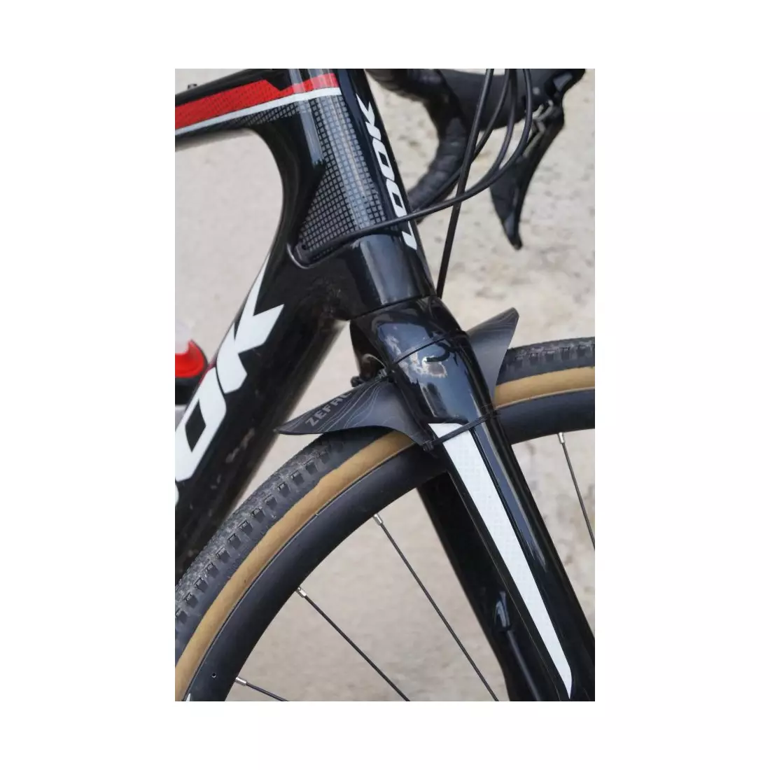 ZEFAL Predný blatník na bicykel SHIELD LITE FRONT Black 2513