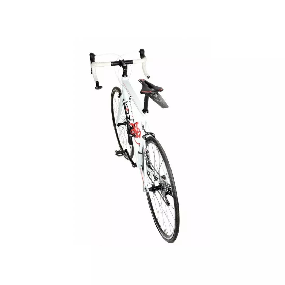 ZEFAL Zadný blatník na bicykel SHIELD LITE M WHITE/SILVER 2560A