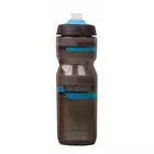 ZEFAL cyklistická fľaša na vodu SENSE PRO 0,80L smoked black/cyan blue ZF-1462
