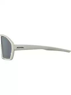 ALPINA BONFIRE Q-LITE Športové polarizačné okuliare, cool grey matt / silver mirror