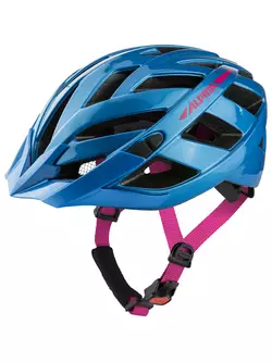 ALPINA PANOMA 2.0 cyklistická prilba, blue-pink gloss