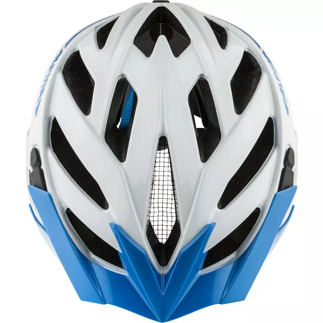 ALPINA PANOMA 2.0 cyklistická prilba, white-blue gloss