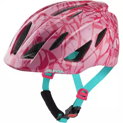 ALPINA PICO Detská cyklistická prilba, pink-sparkel gloss
