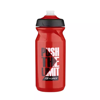 FORCE fľaša PUSH 0,65 l, červená, čierna a biela, 25583