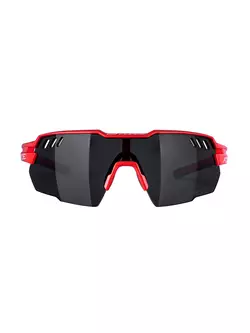 FORCE slnečné okuliare AMOLEDO, červenošedé, čierne sklá 910861