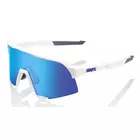 100% okuliare s vymeniteľnými sklami S3 (HiPER Blue Multilayer Mirror Lens + Clear Lens) matte black STO-61034-407-02