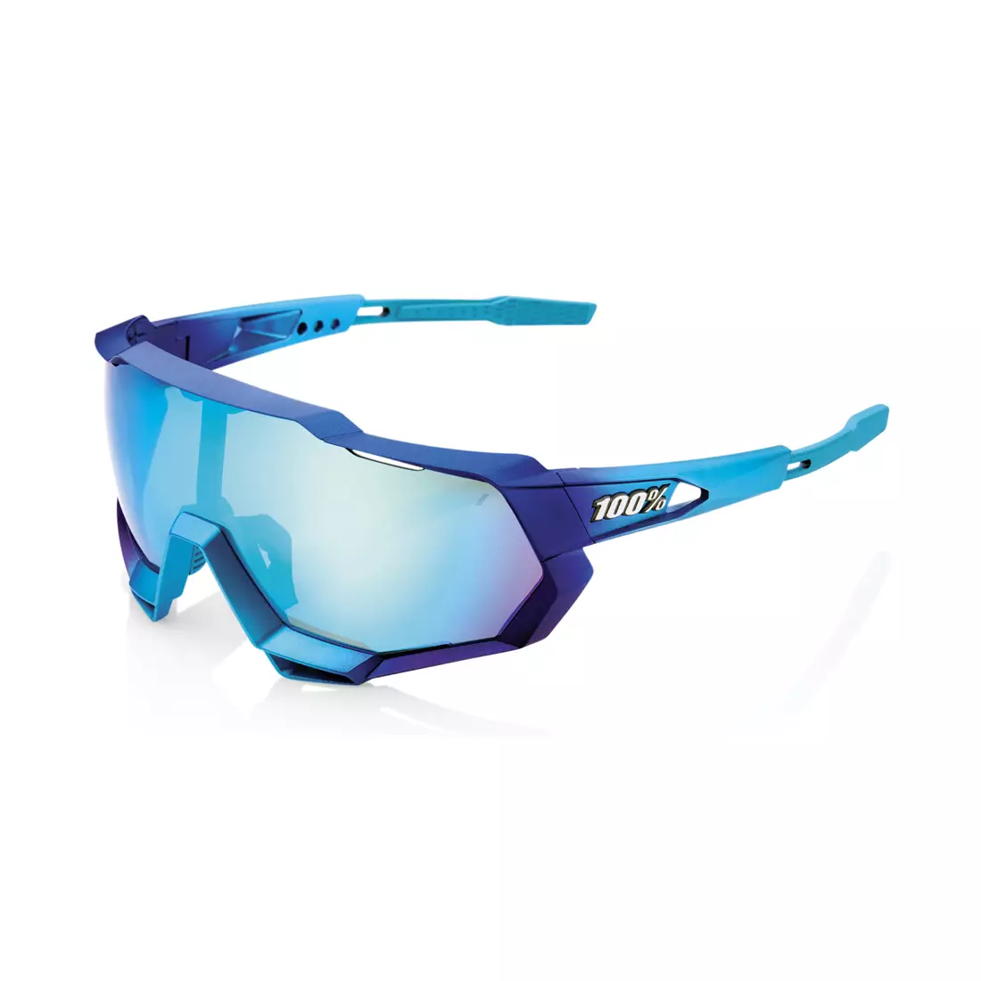 100% športové okuliare SPEEDTRAP (Blue Topaz Multilayer Mirror Lens) blue STO-61023-228-01