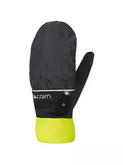 CAIRN bežecké rukavice FLASH COVER lemon 090316039