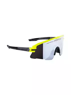 FORCE športové okuliare AMBIENT (black mirror lens S3) fluo/grey 910933