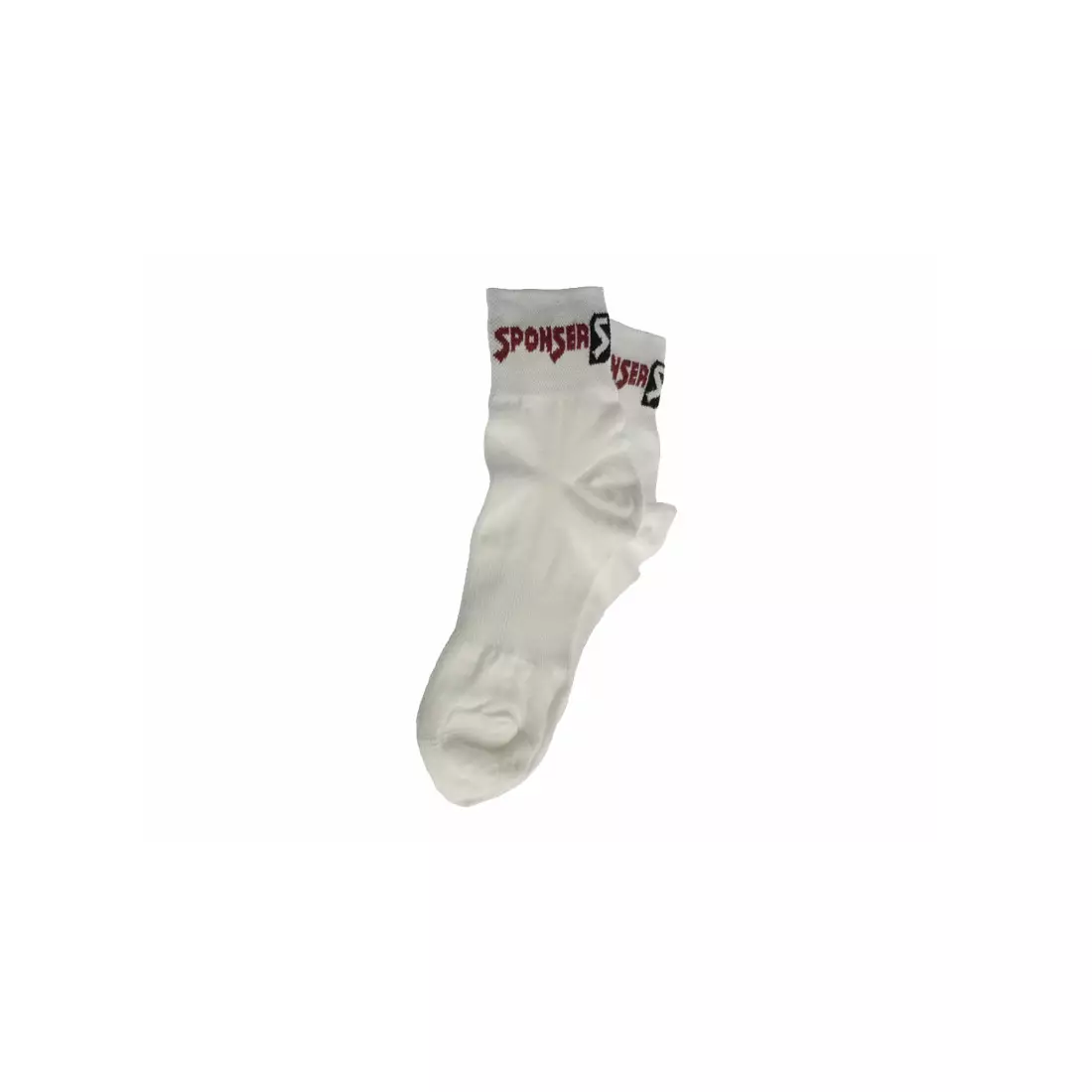 SPONSER cyklistické ponožky white SPN-90-315-B36