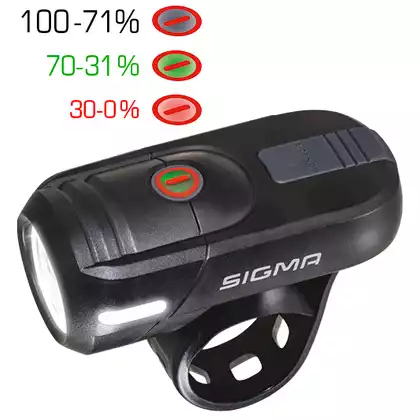 Sigma predná cyklistická lampa AURA 45 USB 17450