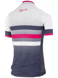 ROGELLI dámsky cyklistický dres DOT blue/pink 010.177