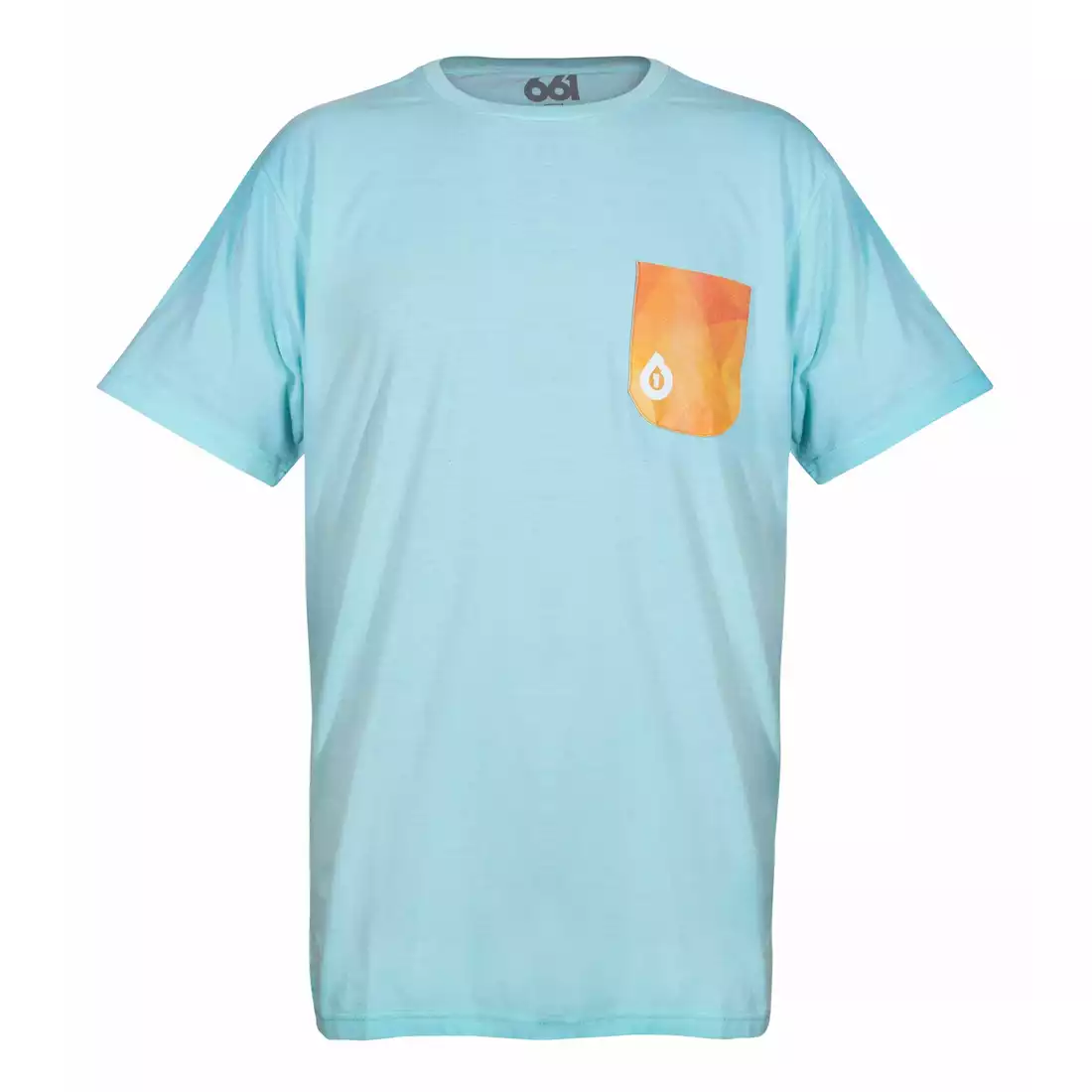 661 GEO POCKET Tee Pánske tričko, Modrá