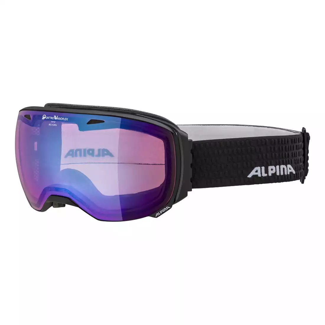 ALPINA L40 BIG HORN QV lyžiarske/snowboardové okuliare, black matt