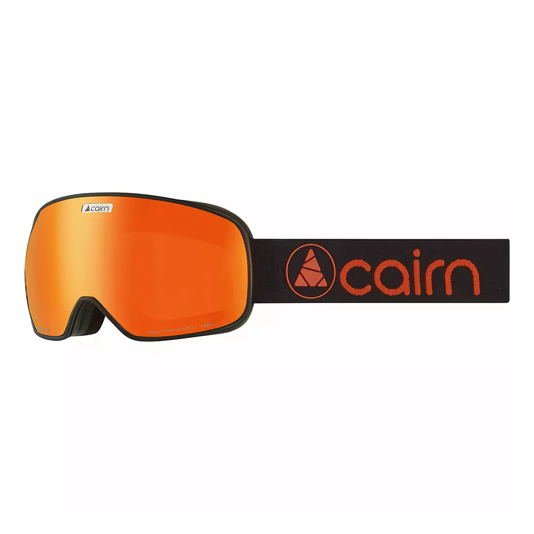 CAIRN MAGNETIK J SPX3000 IUM detské lyžiarske/snowboardové okuliare, čierna matná/oranžová