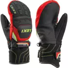 LEKI Detské lyžiarske rukavice WCR Coach Flex S GTX Junior MIT, Red, 63481121050