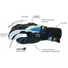 LEKI Lyžiarske rukavice WCR Flex S Speed System, black, 63480144105